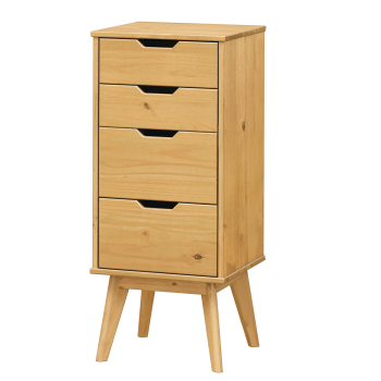 Kommode 2+2 Schubladen BONITO Wachs