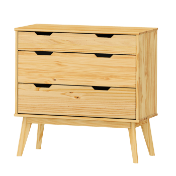 Kommode 2+1 Schubladen BONITO lackiert