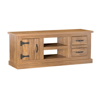 TV-Tisch 2 Schubladen EL DORADO Eiche antik