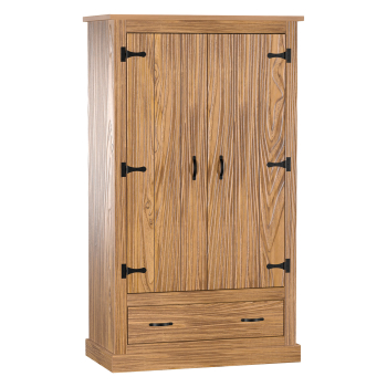 2-türiger Kleiderschrank EL DORADO Eiche antik
