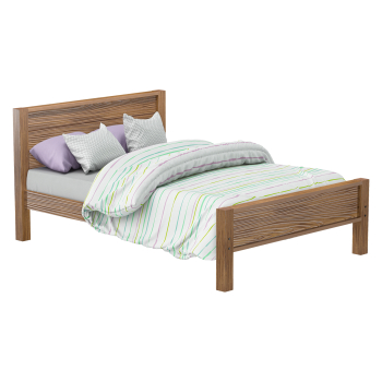 Doppelbett EL DORADO 140x200 Eiche antik