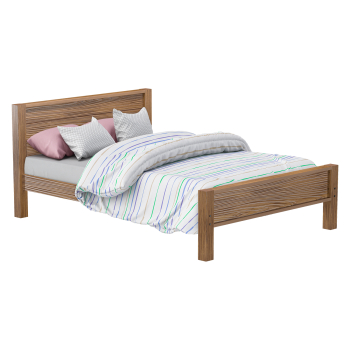 Doppelbett EL DORADO 180x200 Eiche antik