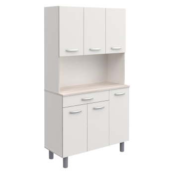 PASTA Anrichte Akazie/Weiß