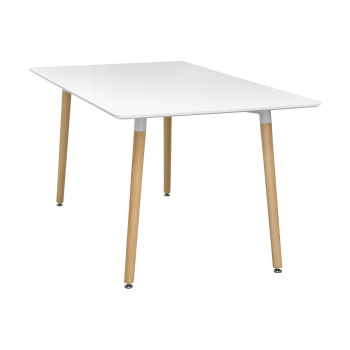 Esstisch 140x90 ONE weiß