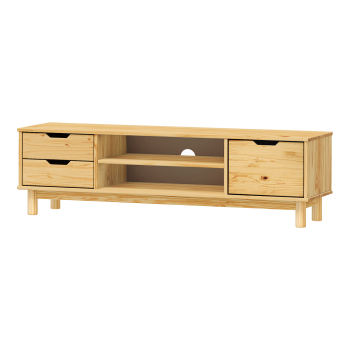 TV-Tisch 1 Tür + 2 Schubladen BONITO 2 lackiert