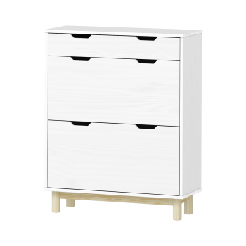 Schuhschrank BONITO 2 Lack-weiß