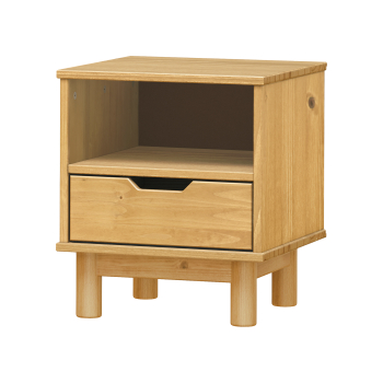 Nachttisch 1 Schublade BONITO 2 Wachs