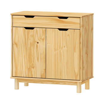 Kommode 2 Türen + 1 Schublade BONITO 2 lackiert