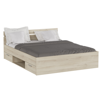 Multifunktionsbett 160x200 MICHIGAN Eiche