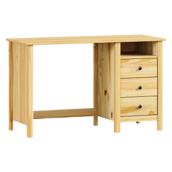 Schreibtisch TORINO Metallgriffe