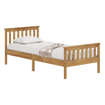 Einzelbett TORINO 90x200 Wachs