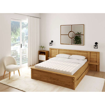 Doppelbett KOMFORT 180x200 Wachs