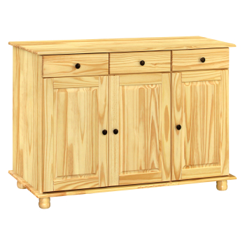 Sideboard 3 Türen + 3 Schubladen Lack RUBI
