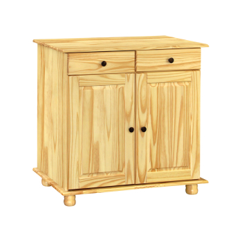 Sideboard 2 Türen + 2 Schubladen Lack RUBI