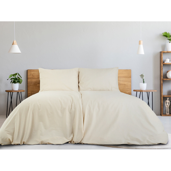 Inklusive Bettwäsche TOP HOTEL 140x200/70x90 beige