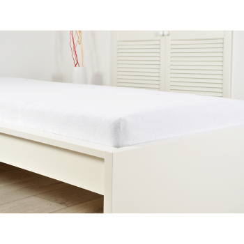 Jersey-Blatt IDEAL 90x200 weiß