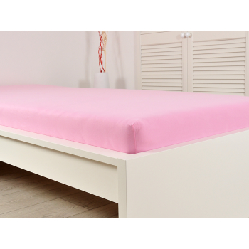 Jersey-Blatt IDEAL 90x200 rosa