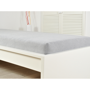 Jersey-Blatt IDEAL 90x200 grau