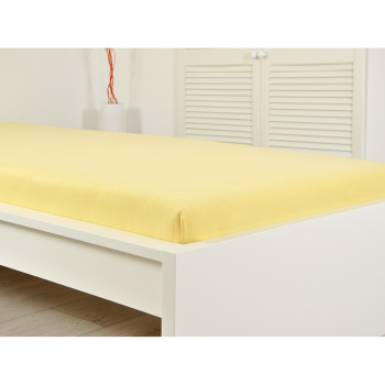 Jersey-Blatt IDEAL 180x200 gelb