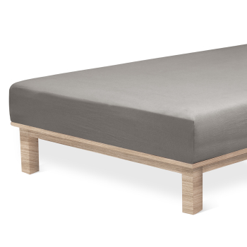 Andrea Simone Boxspringbettlaken 90x200x35 anthrazit