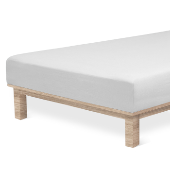 Andrea Simone Boxspringbettlaken 90x200x35 grau