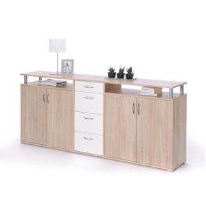 Kommode MAXIMO Eiche Sonoma/Weiß