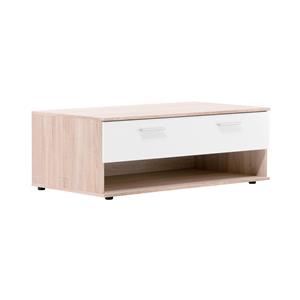 Couchtisch LUND 54 Eiche/Weiß