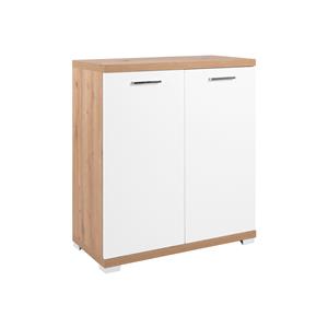 Kommode MILANO 1 Eiche/Weiß