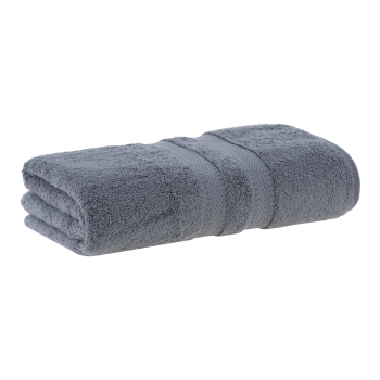 INTENSE Frottierhandtuch 77x140 grau